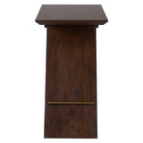 Breakthrough Brown/Gold Modern Accent Table - Ornate Home