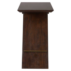 Breakthrough Brown/Gold Modern Accent Table - Ornate Home