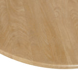 Breck Natural Mango Round Dining Table - Ornate Home
