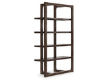 Breckington Dark Brown Bookcase - Ornate Home