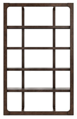 Breckington Dark Brown Bookcase - Ornate Home