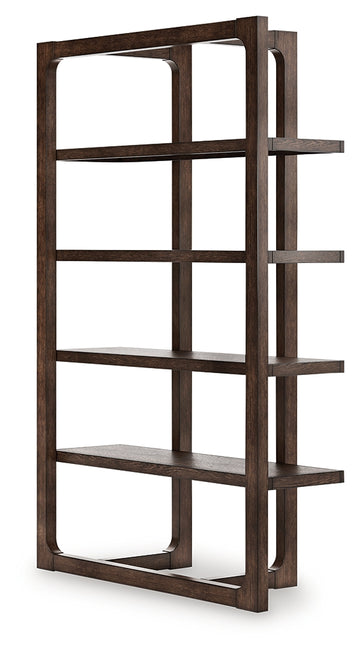 Breckington Dark Brown Bookcase - Ornate Home