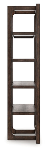 Breckington Dark Brown Bookcase - Ornate Home