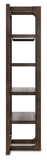 Breckington Dark Brown Bookcase - Ornate Home
