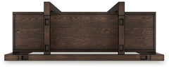 Breckington Dark Brown Bookcase - Ornate Home