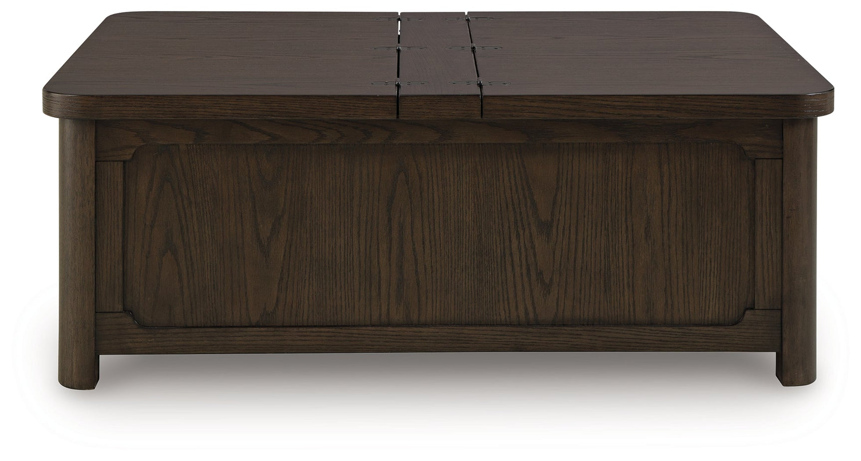Breckington Dark Brown Cocktail Table with Storage (Online Special Price) - Ornate Home