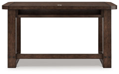 Breckington Dark Brown Home Office Desk - Ornate Home