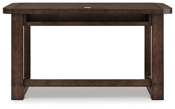 Breckington Dark Brown Home Office Desk - Ornate Home