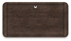 Breckington Dark Brown Home Office Desk - Ornate Home