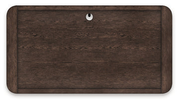 Breckington Dark Brown Home Office Desk - Ornate Home