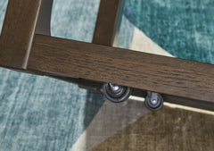 Breckington Dark Brown Rectangular Cocktail Table - Ornate Home