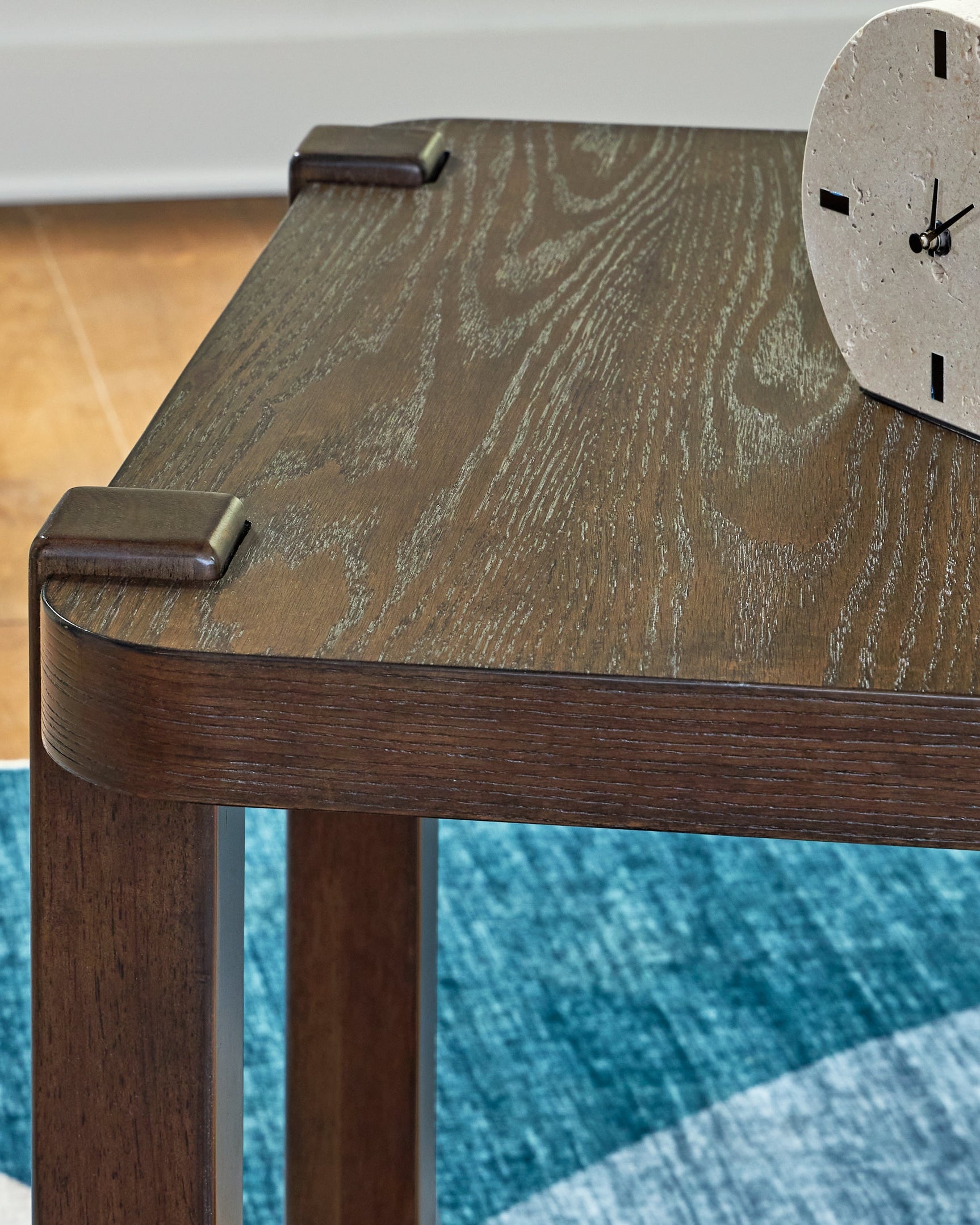 Breckington Dark Brown Rectangular End Table (Online Special Price) - Ornate Home