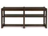 Breckington Dark Brown Sofa Table (Online Special Price) - Ornate Home