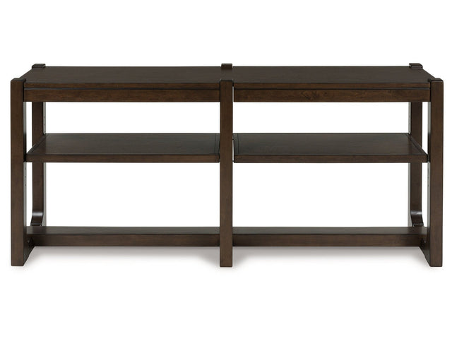Breckington Dark Brown Sofa Table (Online Special Price) - Ornate Home