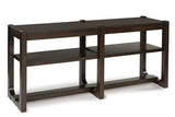 Breckington Dark Brown Sofa Table (Online Special Price) - Ornate Home