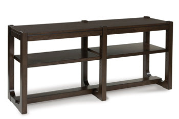 Breckington Dark Brown Sofa Table (Online Special Price) - Ornate Home