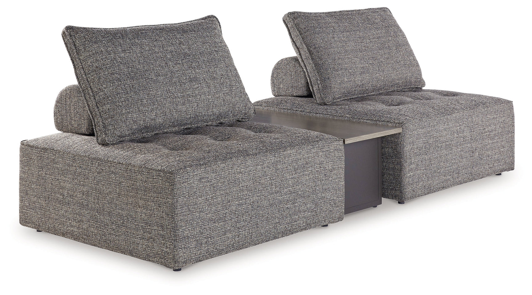 Bree Zee Brown 3-Piece Outdoor Sectional - Ornate Home