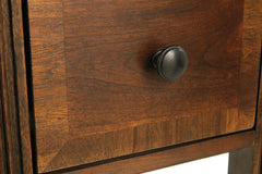 Breegin Brown Chairside End Table - Ornate Home