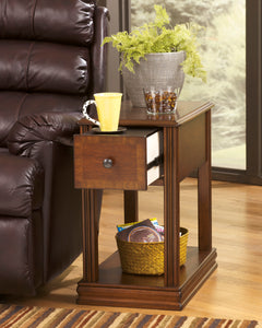 Breegin Brown Chairside End Table - Ornate Home