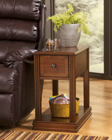 Breegin Brown Chairside End Table - Ornate Home