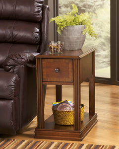 Breegin Brown Chairside End Table - Ornate Home