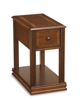 Breegin Brown Chairside End Table - Ornate Home