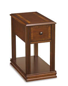 Breegin Brown Chairside End Table - Ornate Home
