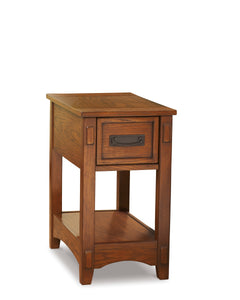 Breegin Brown Chairside End Table - Ornate Home