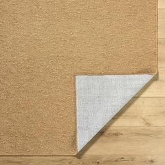 Breena 3D Solid Brown Washable Area Rug - Ornate Home