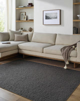 Breena Charcoal Washable Area Rug - Ornate Home