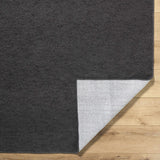 Breena Charcoal Washable Area Rug - Ornate Home