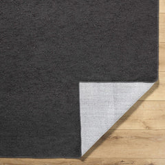 Breena Charcoal Washable Area Rug - Ornate Home