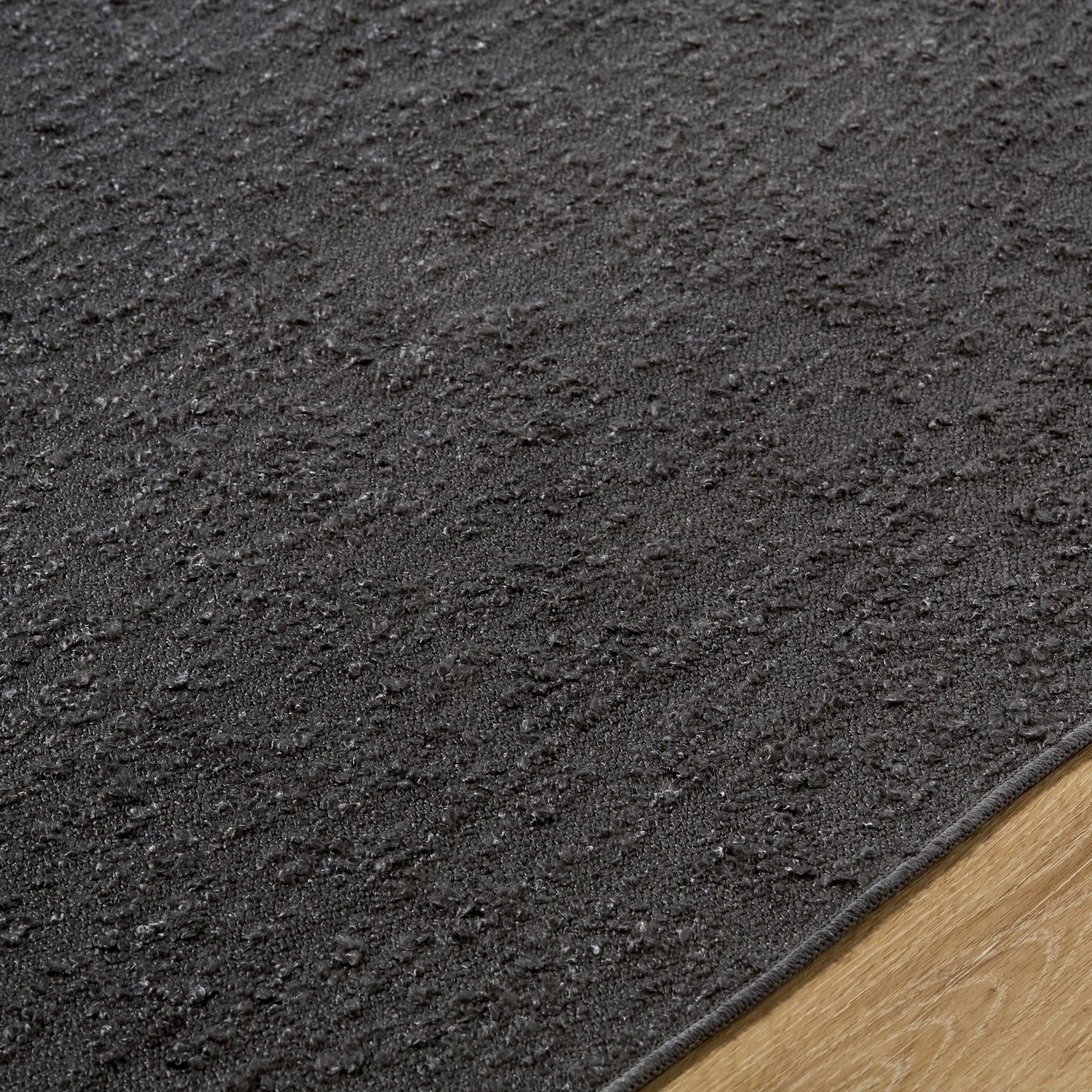 Breena Charcoal Washable Area Rug - Ornate Home