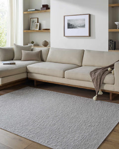 Breena Medium Gray Washable Area Rug - Ornate Home