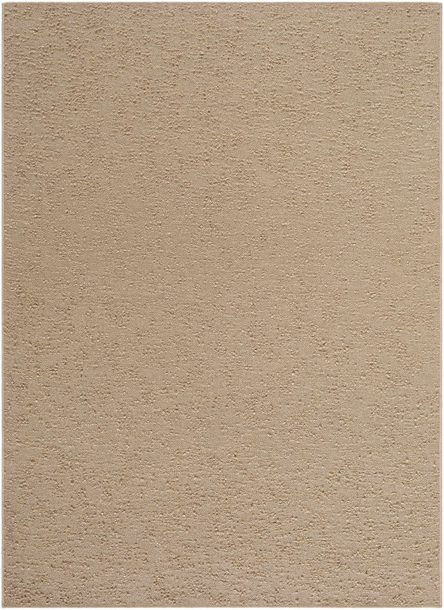 Breena Solid Taupe Washable Area Rug - Ornate Home