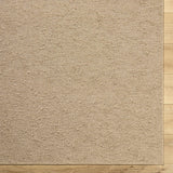 Breena Solid Taupe Washable Area Rug - Ornate Home