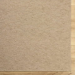 Breena Solid Taupe Washable Area Rug - Ornate Home