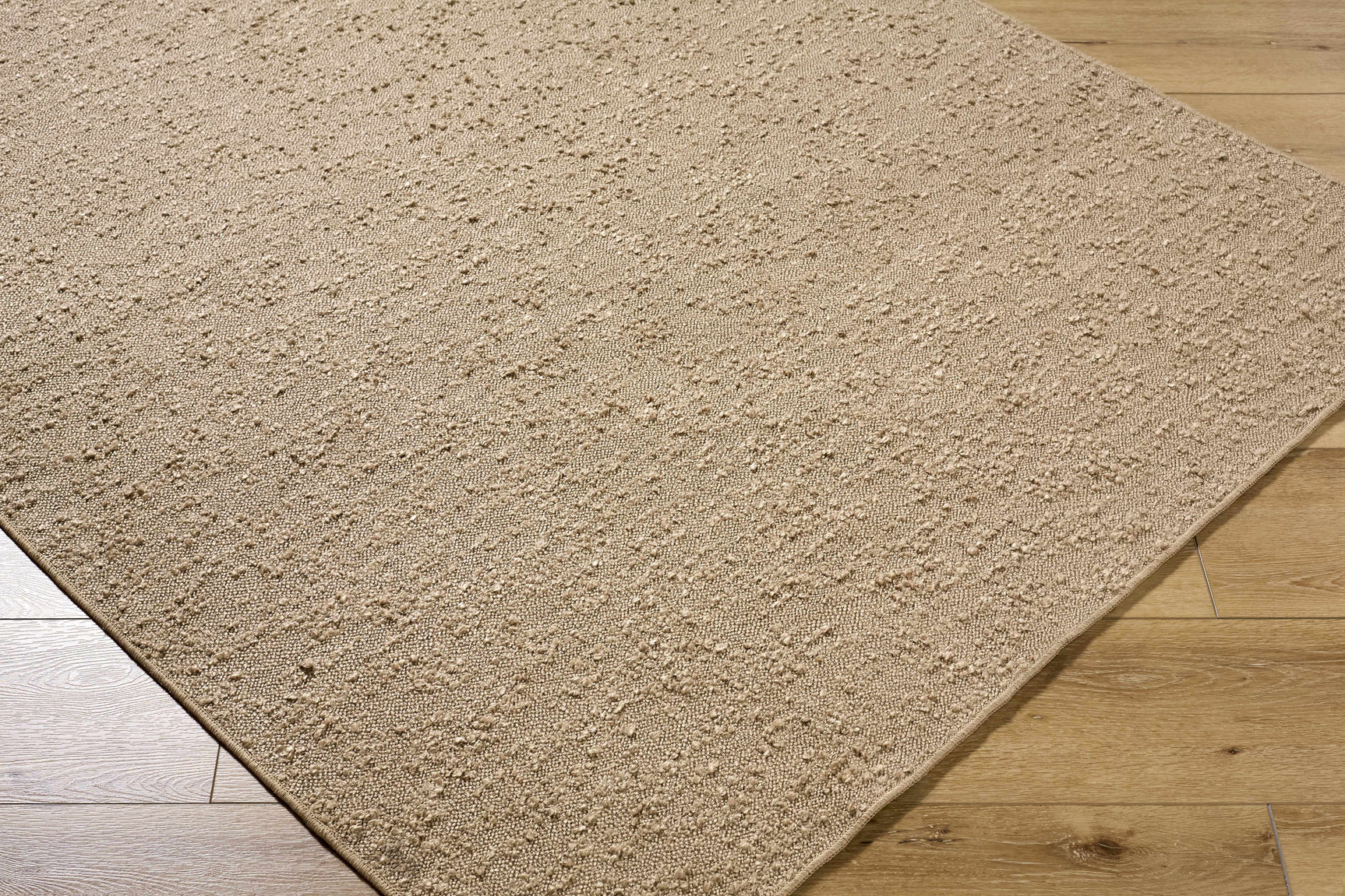 Breena Solid Taupe Washable Area Rug - Ornate Home