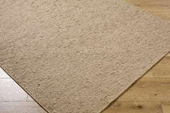 Breena Solid Taupe Washable Area Rug - Ornate Home