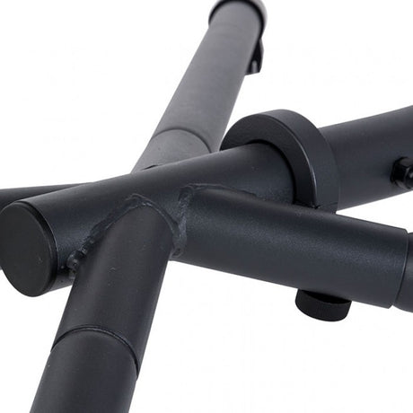 Breeze Black Outdoor Swing Chair w/Stand - Ornate Home