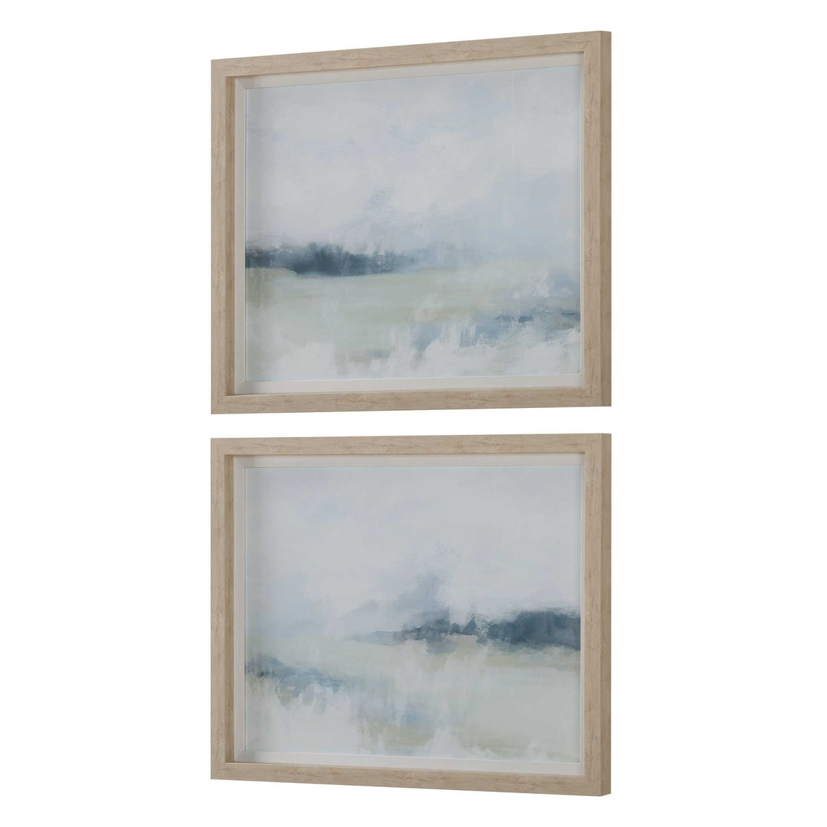 Breezy Vista Multicolor Framed Prints (Set of 2) - Ornate Home