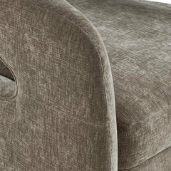 Breis Gray Swivel Barrel Chair - Ornate Home
