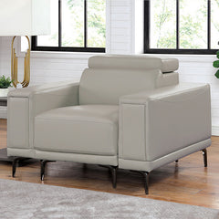 Brekstad Light Gray Chair - Ornate Home