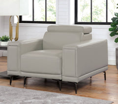 Brekstad Light Gray Chair - Ornate Home
