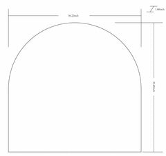 Brembilla Black Frame Mirror - Ornate Home