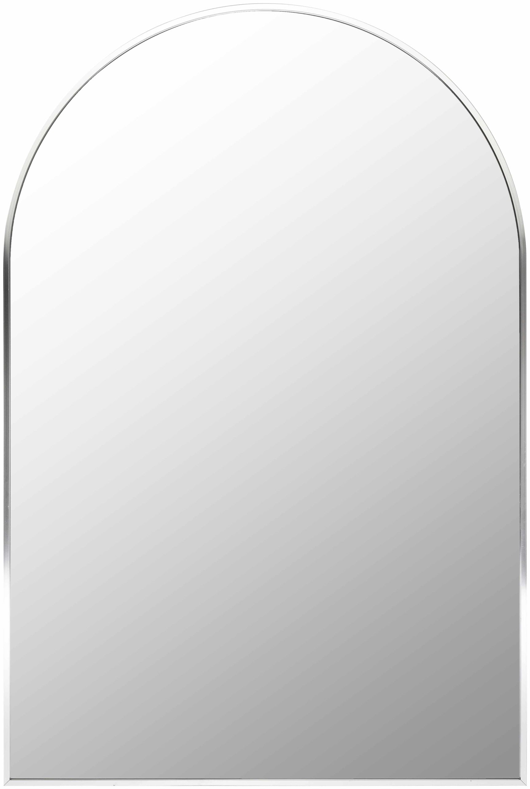 Brembilla Silver Gray Contemporary Mirror - Ornate Home