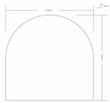 Brembilla Silver Gray Contemporary Mirror - Ornate Home