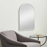 Brembilla Silver Gray Contemporary Mirror - Ornate Home