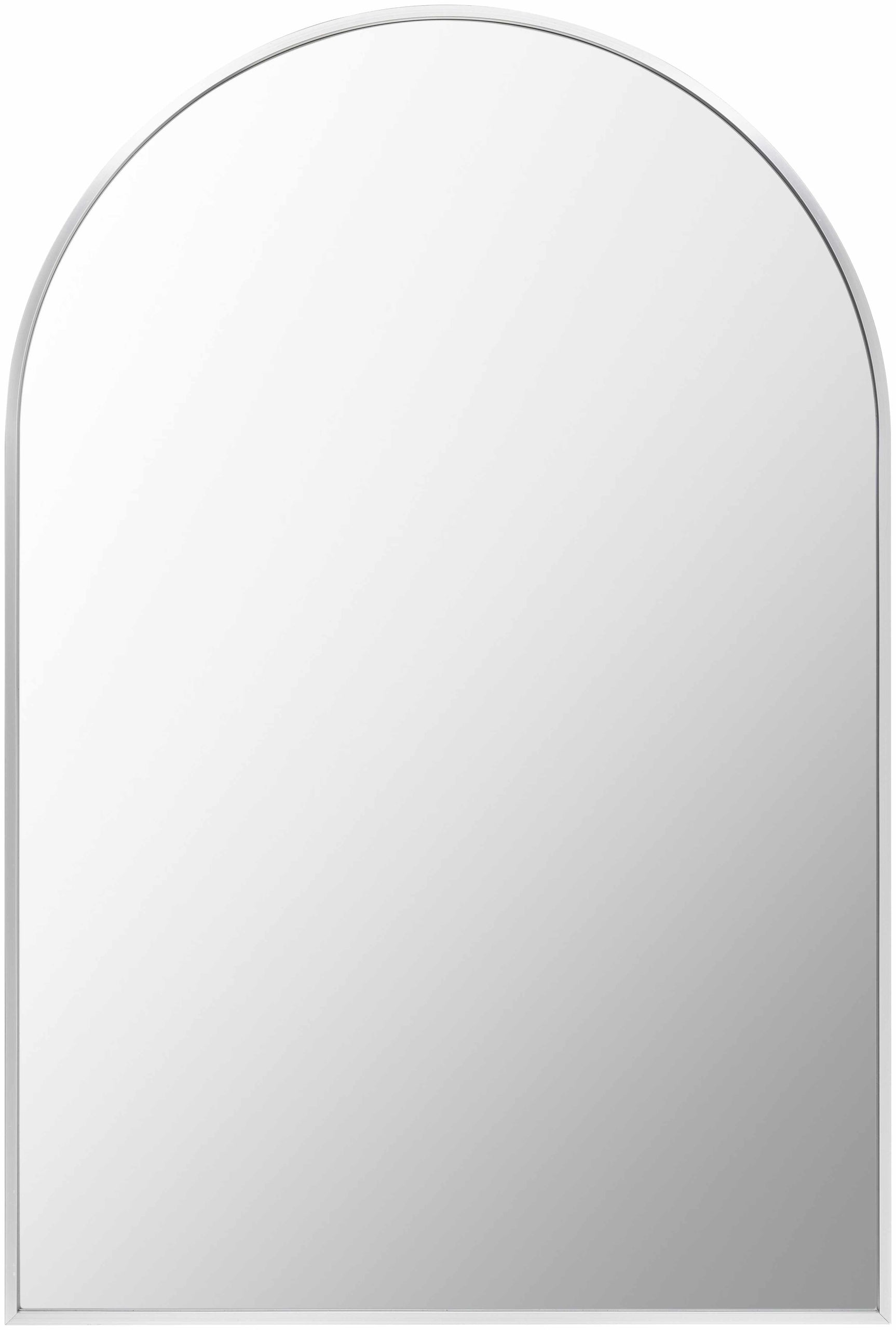 Brembilla Silver Gray Contemporary Mirror - Ornate Home