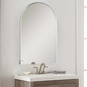 Brembilla Silver Gray Contemporary Mirror - Ornate Home